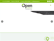 Tablet Screenshot of opengroupsa.com
